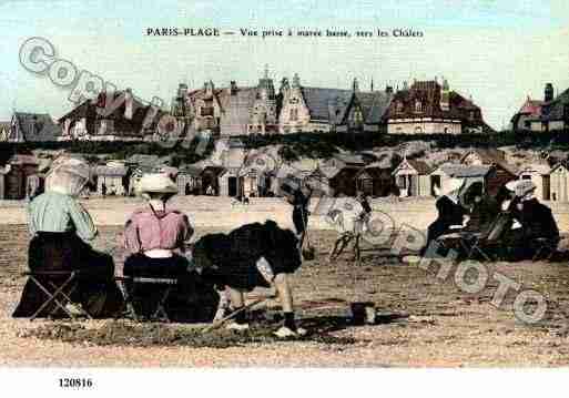 Ville de TOUQUETPARISPLAGE(LE), carte postale ancienne