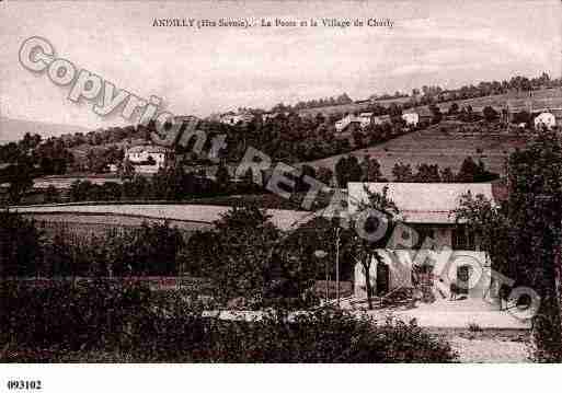 Ville de ANDILLY, carte postale ancienne