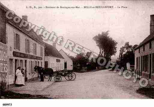 Ville de BELLEETHOULLEFORT, carte postale ancienne