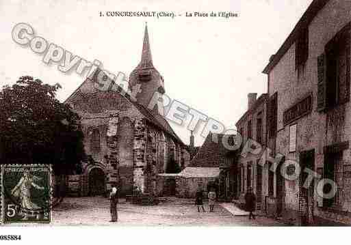 Ville de CONCRESSAULT, carte postale ancienne