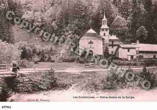 Ville de CONTAMINESMONTJOIE(LES), carte postale ancienne