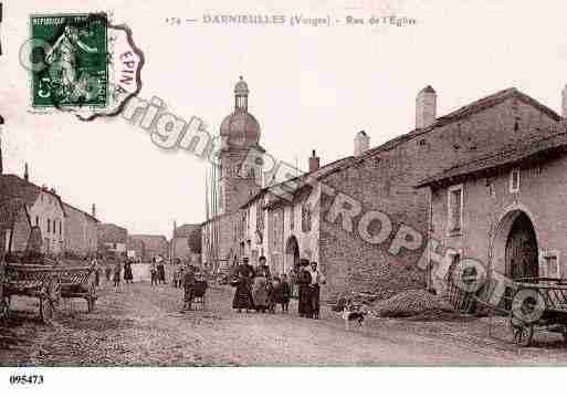 Ville de DARNIEULLES, carte postale ancienne