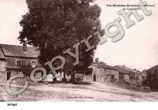 Ville de GRANDESARMOISES(LES), carte postale ancienne