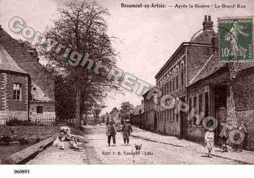 Ville de HENINBEAUMONT, carte postale ancienne