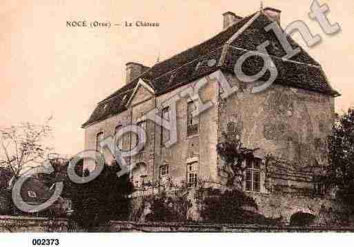 Ville de NOCE, carte postale ancienne