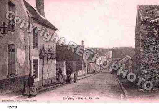 Ville de SAINTMERY, carte postale ancienne