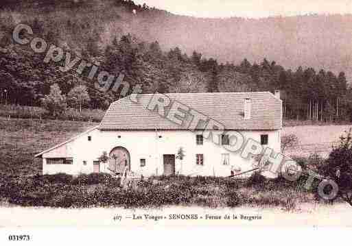 Ville de SENONES, carte postale ancienne