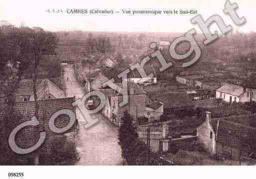 Ville de CAMBESENPLAINE, carte postale ancienne