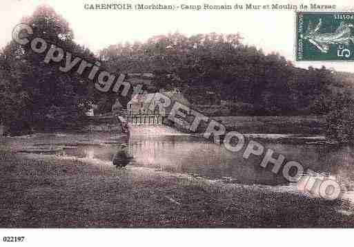 Ville de CARENTOIR, carte postale ancienne