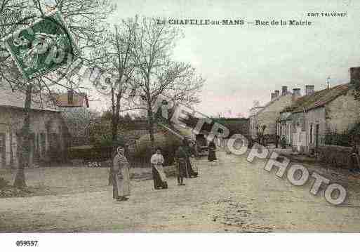 Ville de CHAPELLEAUMANS, carte postale ancienne