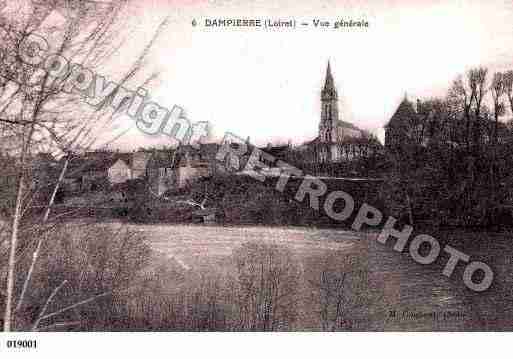 Ville de DAMPIERREENBURLY, carte postale ancienne