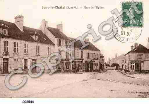 Ville de JOUYLECHATEL, carte postale ancienne
