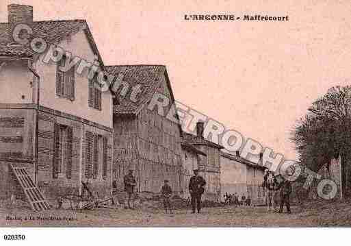 Ville de MAFFRECOURT, carte postale ancienne
