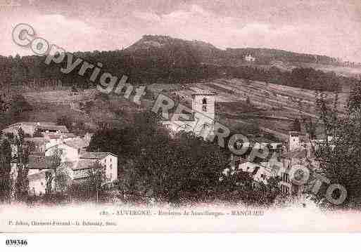 Ville de MANGLIEU, carte postale ancienne