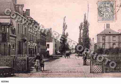 Ville de MERVILLE, carte postale ancienne