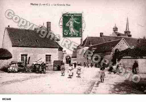 Ville de MOISY, carte postale ancienne
