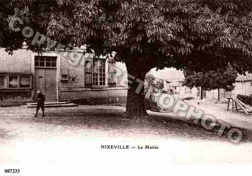 Ville de NIXEVILLEBLERCOURT, carte postale ancienne