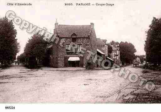 Ville de PARAME, carte postale ancienne