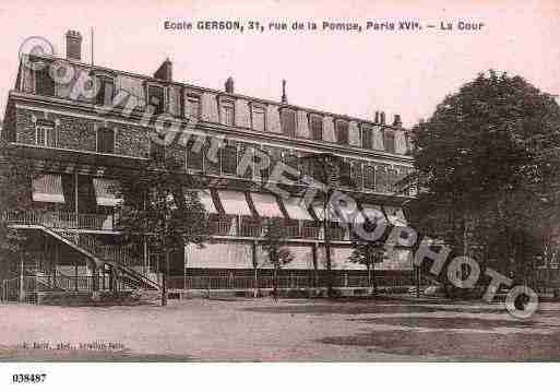 Ville de PARIS16, carte postale ancienne