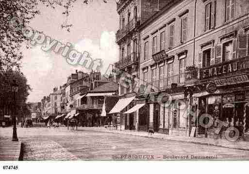 Ville de PERIGUEUX, carte postale ancienne