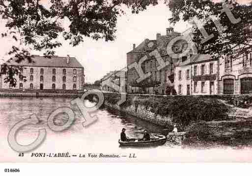 Ville de PONTL'ABBE, carte postale ancienne