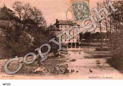 Ville de RAMERUPT, carte postale ancienne
