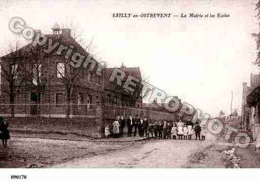 Ville de SAILLYENOSTREVENT, carte postale ancienne