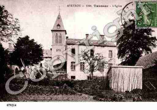 Ville de TAUSSAC, carte postale ancienne