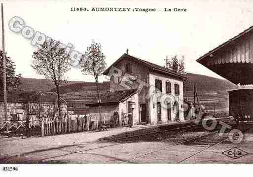 Ville de AUMONTZEY, carte postale ancienne