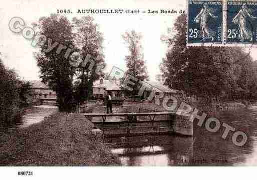 Ville de AUTHOUILLET, carte postale ancienne