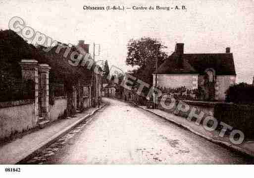 Ville de CHISSEAUX, carte postale ancienne