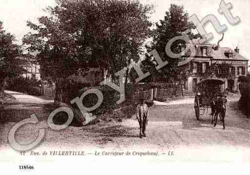 Ville de CRICQUEBOEUF, carte postale ancienne