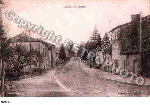 Ville de RUPT, carte postale ancienne