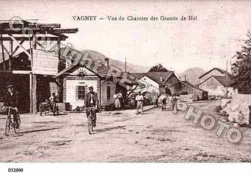 Ville de VAGNEY, carte postale ancienne