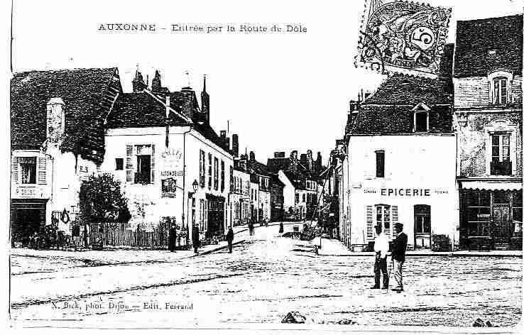 Ville de AUXONNE, carte postale ancienne