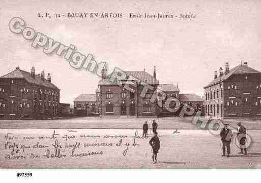 Ville de BRUAYENARTOIS, carte postale ancienne