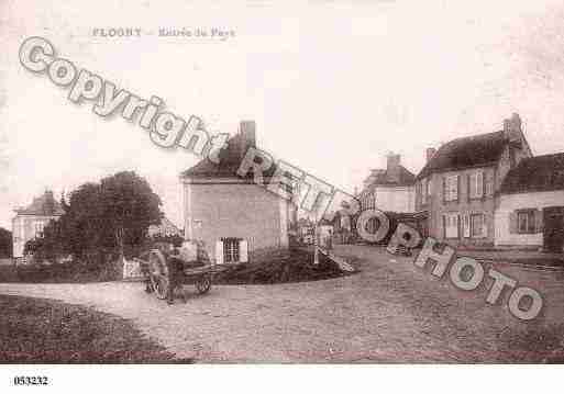 Ville de FLOGNY, carte postale ancienne