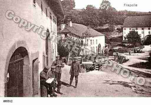 Ville de FRAPELLE, carte postale ancienne