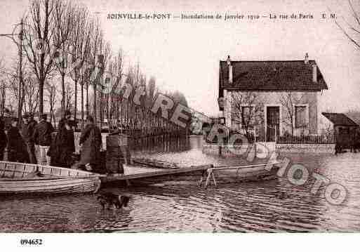 Ville de JOINVILLELEPONT, carte postale ancienne