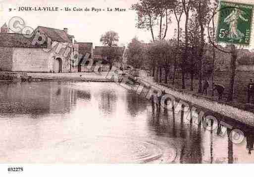 Ville de JOUXLAVILLE, carte postale ancienne