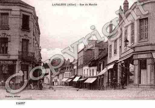 Ville de LAPALISSE, carte postale ancienne