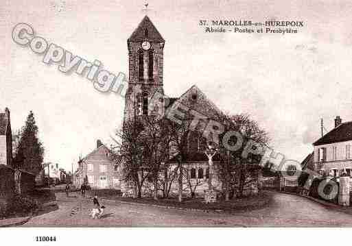 Ville de MAROLLESENHUREPOIX, carte postale ancienne