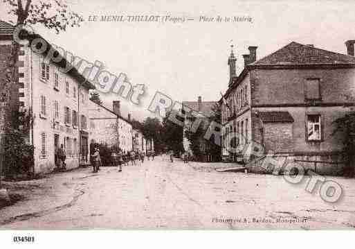 Ville de MENILTHILLOT, carte postale ancienne