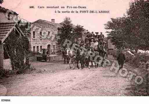 Ville de ORCINES, carte postale ancienne