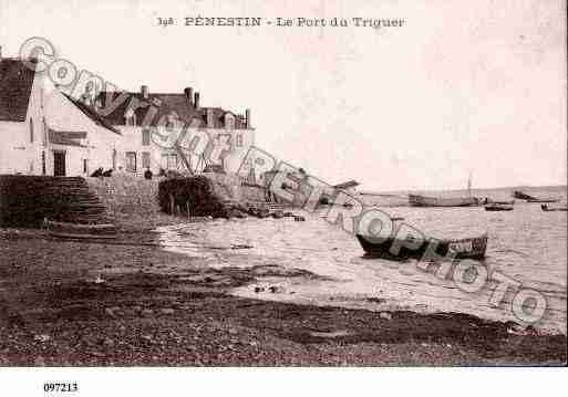 Ville de PENESTIN, carte postale ancienne