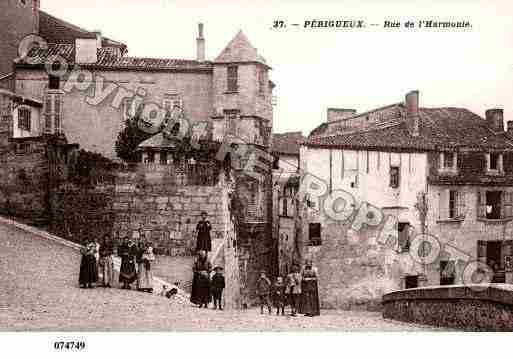 Ville de PERIGUEUX, carte postale ancienne