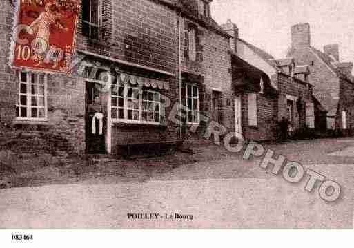 Ville de POILLEY, carte postale ancienne