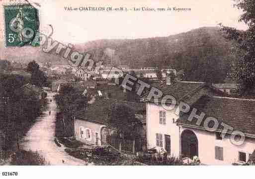 Ville de VALETCHATILLON, carte postale ancienne