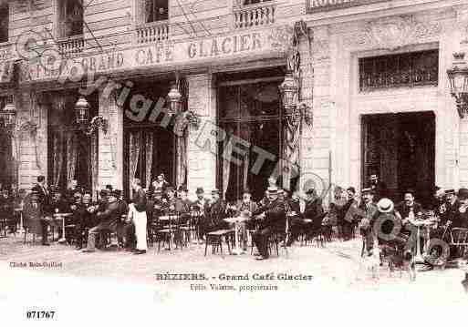 Ville de BEZIERS, carte postale ancienne