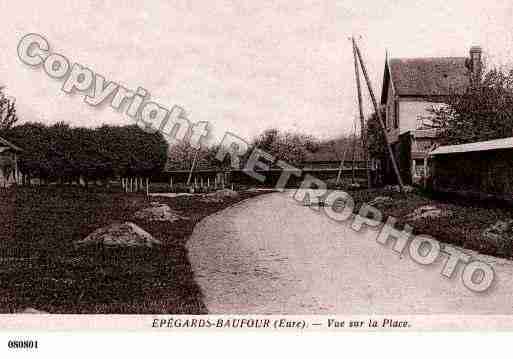 Ville de EPEGARD, carte postale ancienne